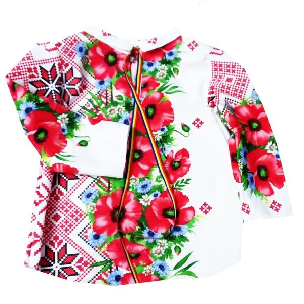 Camasa Baieti MCF cu imprimeu traditional - MCF România