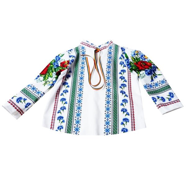 Camasa Baieti MCF cu imprimeu traditional - MCF România