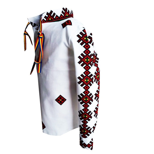 Camasa Baieti MCF cu imprimeu traditional - MCF România