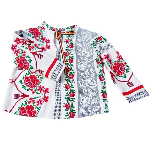 Camasa Baieti MCF cu imprimeu traditional - MCF România