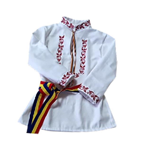 Cămașă Tradițională Băieți cusută Banat - MCF România