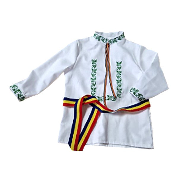 Cămașă Tradițională Băieți cusută ,Moldova - MCF România