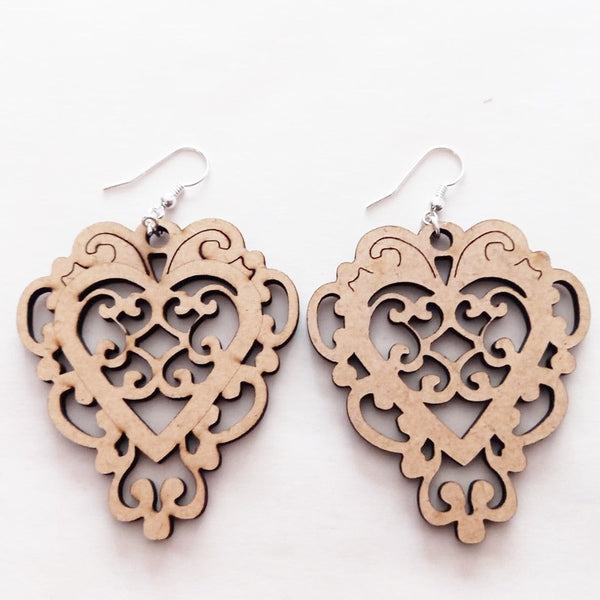 Cercei MCF lemn si argint - MCF România