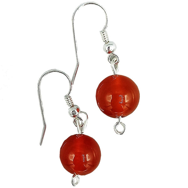 Cercei din argint cu carneol - MCF - MCF România