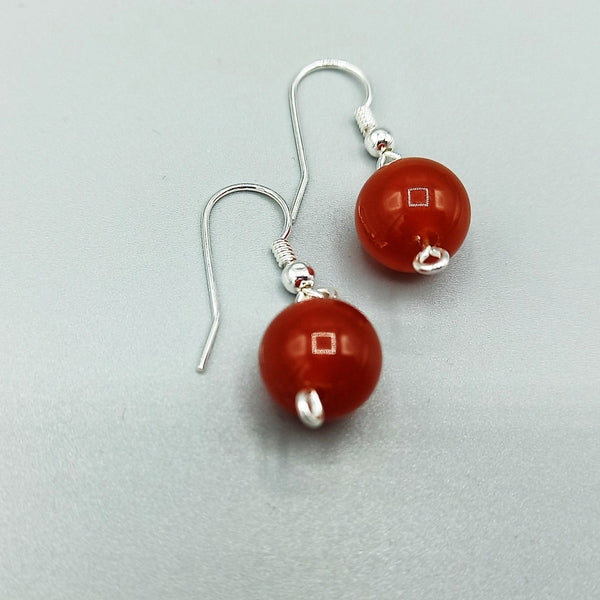 Cercei din argint cu carneol - MCF - MCF România