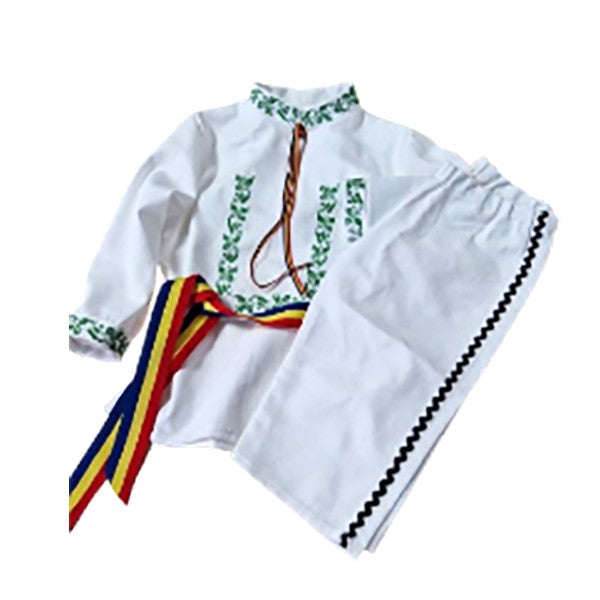 Costum Traditional băieți cusut - MCF România