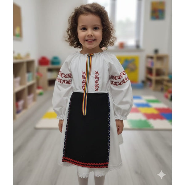 Costum populat 4 piese, ie, fusta si 2 fote - MCF România