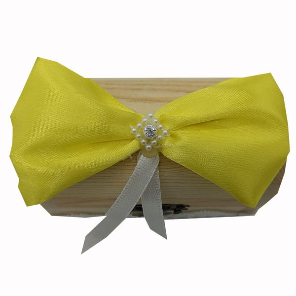 Cufăr din lemn pentru prima șuviță – disponibil în mai multe culori 10x5x5 cm - MCF România