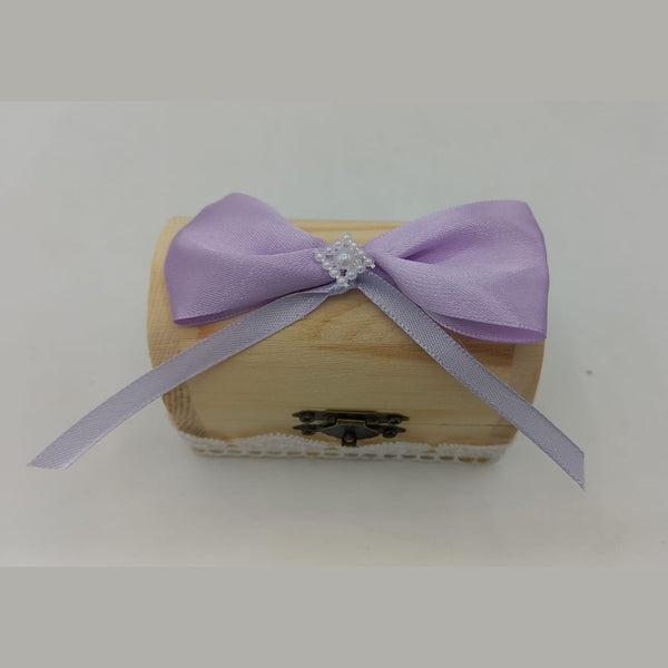 Cufăr din lemn pentru prima șuviță – disponibil în mai multe culori 10x5x5 cm - MCF România