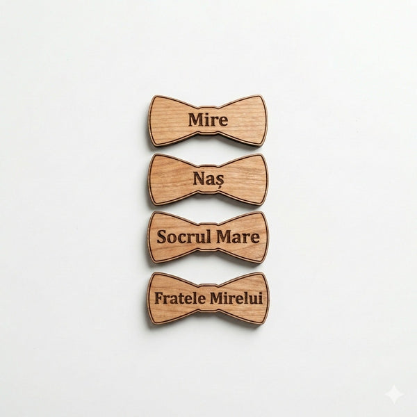 Ecusoane personalizate cu membrii familiei pentru nunta - MCF România
