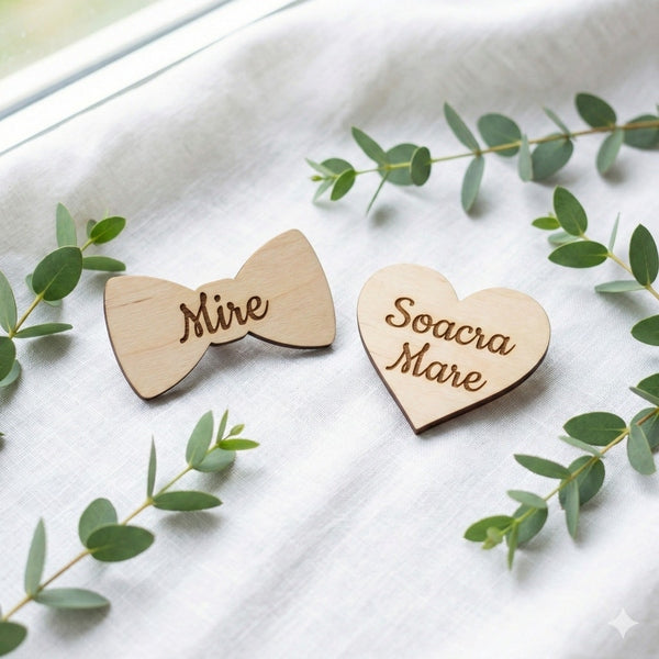 Ecusoane personalizate cu membrii familiei pentru nunta - MCF România