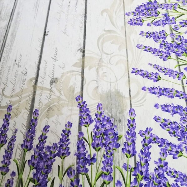 Față de Masă Decorativă cu Flori de Lavandă - MCF România