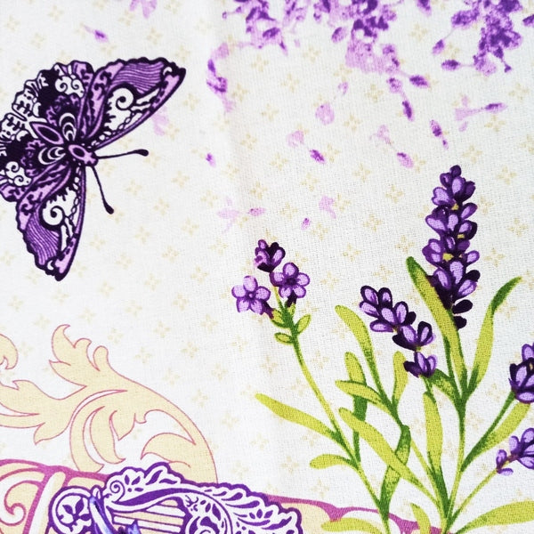 Fata de masa MCF flori de liliac - MCF România