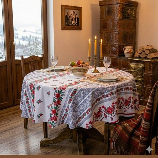 Față de masă rotundă MCF - Tradițional Moldova