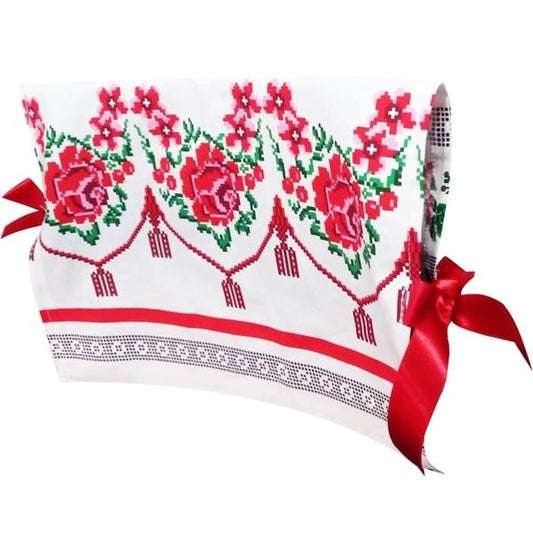 Huse pentru scaun – model tradițional Moldova, MCF, material textil de calitate - MCF România