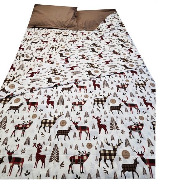 Lenjerie de pat MCF, Reni, bumbac satinat, moale si confortabila craciun 2025 - MCF România