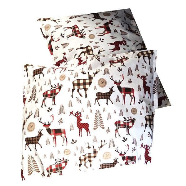 Lenjerie de pat MCF, Reni, bumbac satinat, moale si confortabila craciun 2025 - MCF România