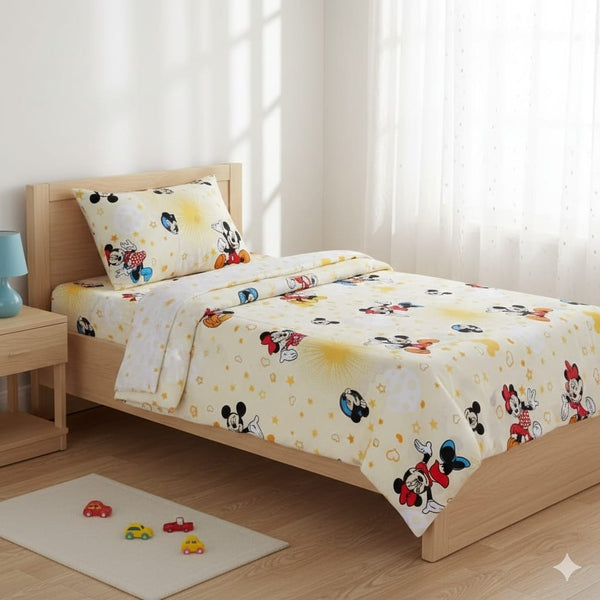 Lenjerie de pat Mickey și Minnie Mouse – confort și veselie pentru copii - MCF România