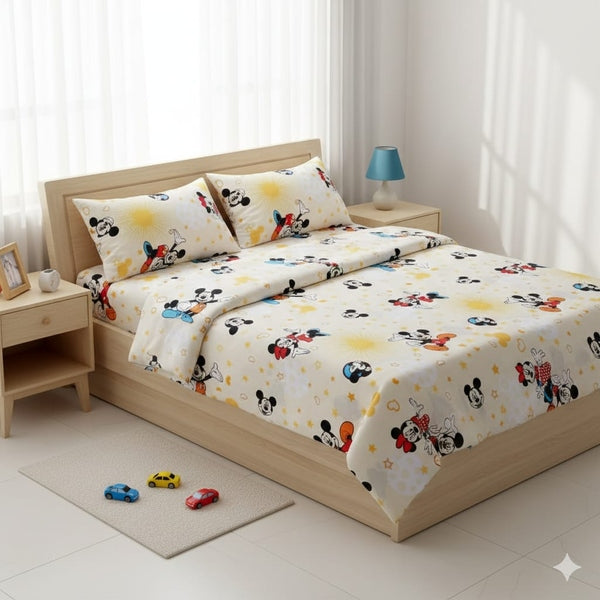 Lenjerie de pat Mickey și Minnie Mouse – confort și veselie pentru copii - MCF România