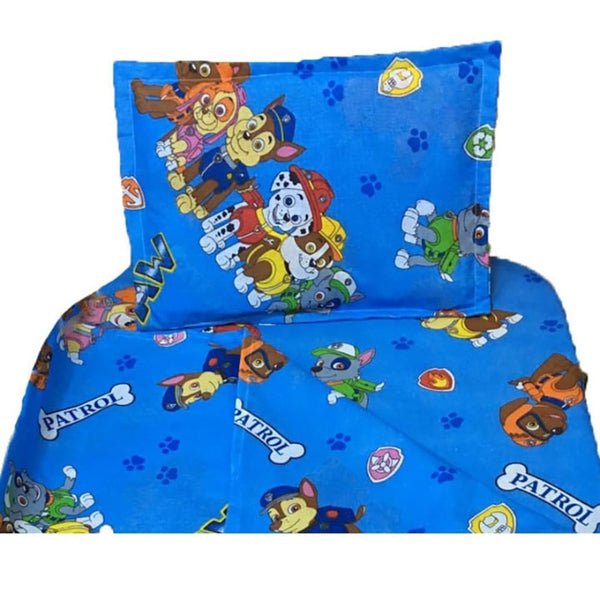 Lenjerie de pat pentru copii „Patrula Căţelușilor” – MCF, material textil de calitate - MCF România