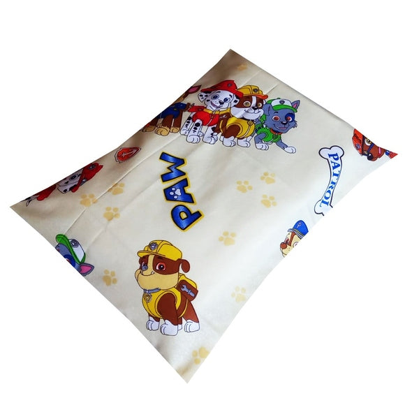 Lenjerie pat 3 piese MCF patrula catelusilor multicolor - MCF România