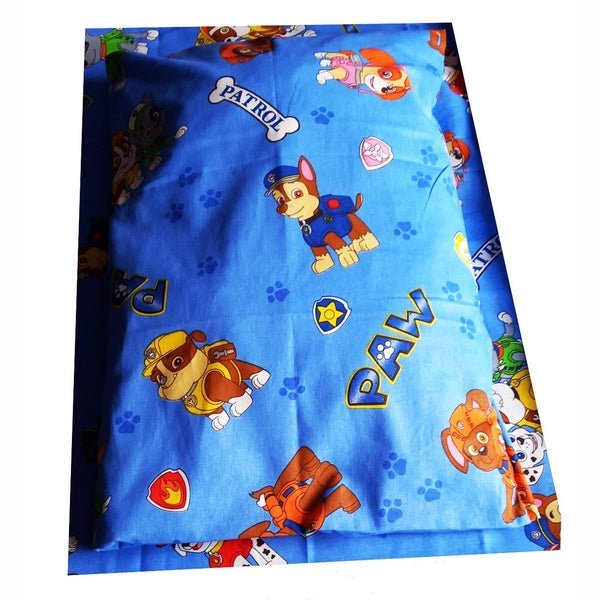 Lenjerie pat 3 piese MCF patrula catelusilor multicolor - MCF România