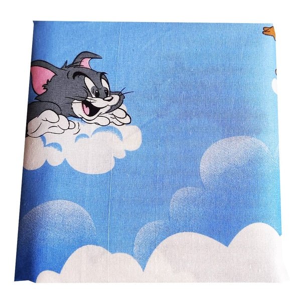 Lenjerie pat Tom si Jerry multicolor, bumbac - MCF România