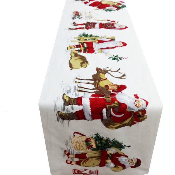 Napron decorativ Moș Crăciun și Renul - MCF România