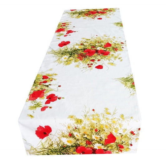 Napron decorativ cu flori de câmp – material textil de calitate, MCF - MCF România