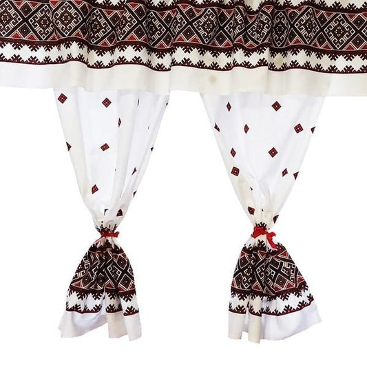 Perdea de bucatarie Banat bumbac 100% MCF - MCF România