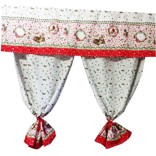 Perdea de bumbac MCF Paste 150x200 cm din 3 piese cu rejansa pusa - MCF România