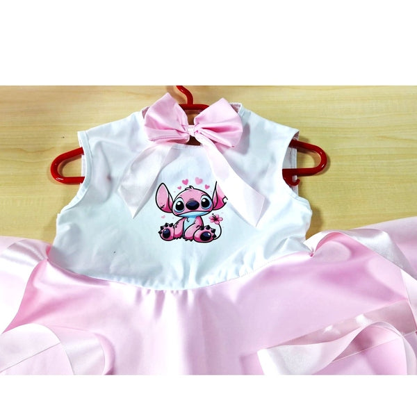 Rochie Fetiță Printesa roz Stitch - MCF România