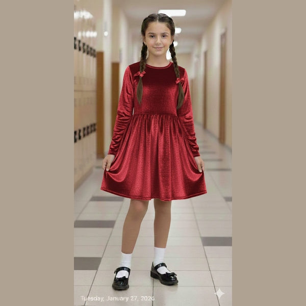 Rochie Velvet Princess Catifea elastica - MCF România
