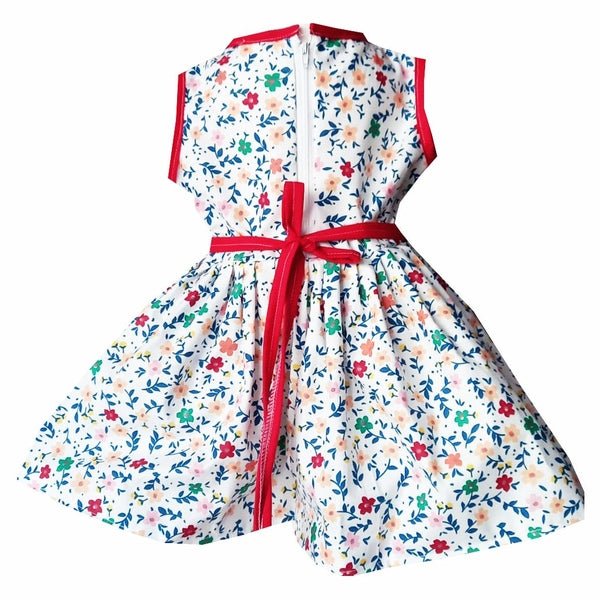 Rochie multicolora de vara MCF "Floricica Minunata" din bumbac - MCF România