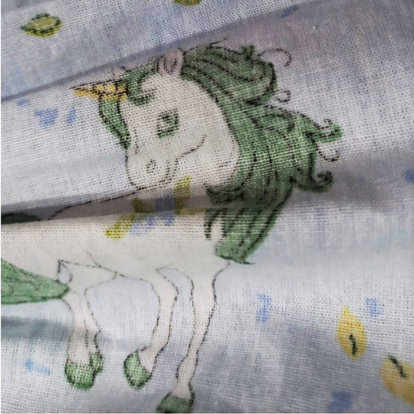 Rochiță de vară bumbac multicoloră cu inorog - MCF - MCF România