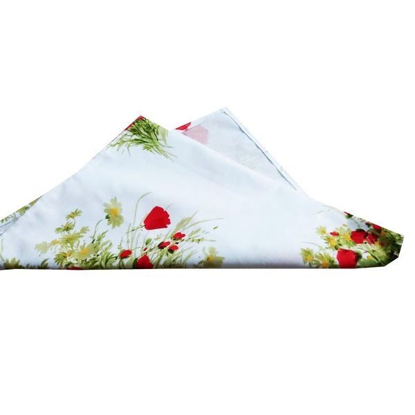 Șervet decorativ cu flori de câmp – MCF, material textil de calitate - MCF România