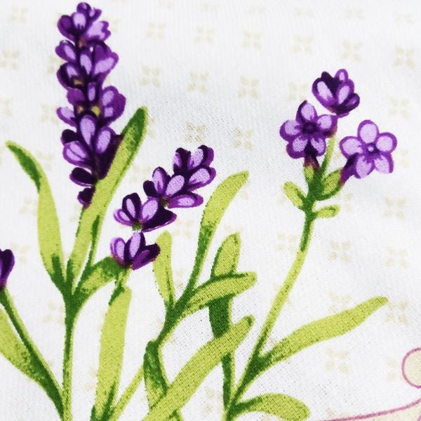 Șervet decorativ cu flori de lavandă – MCF material textil de calitate - MCF România