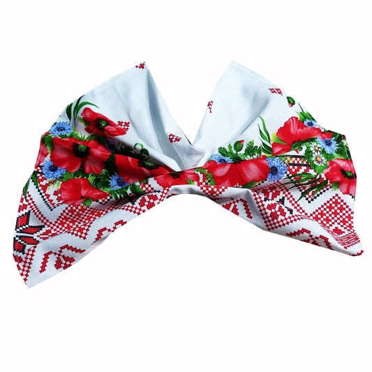 Șervet decorativ tradițional Oaș – bumbac 100%, model popular românesc – MCF - MCF România