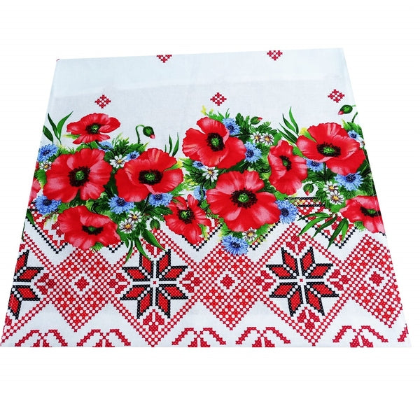 Șervet decorativ tradițional Oaș – bumbac 100%, model popular românesc – MCF - MCF România