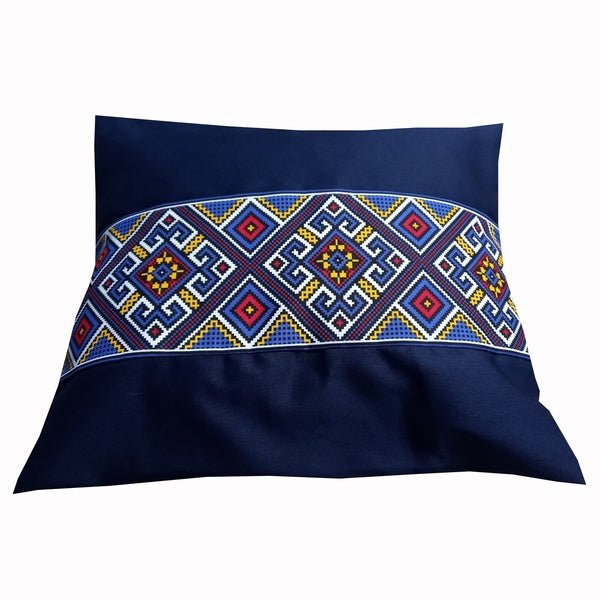 Set 2 Fete de perne - albastru traditional Dobrogea - MCF România