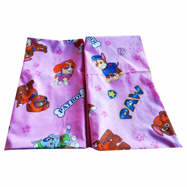 Set 2 fețe de pernă „Patrula Căţelușilor” – imprimeu copii, material textil de calitate - MCF România