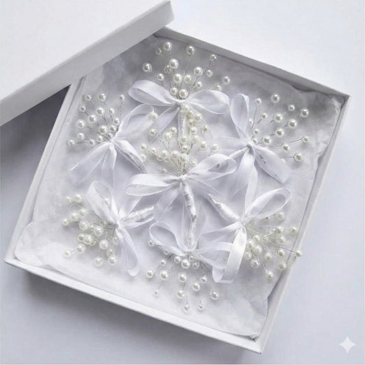 Set 8 cocarde nuntă din lemn – Mire, Mireasă, Nași și Părinți, 7×7 cm | MCF - MCF România