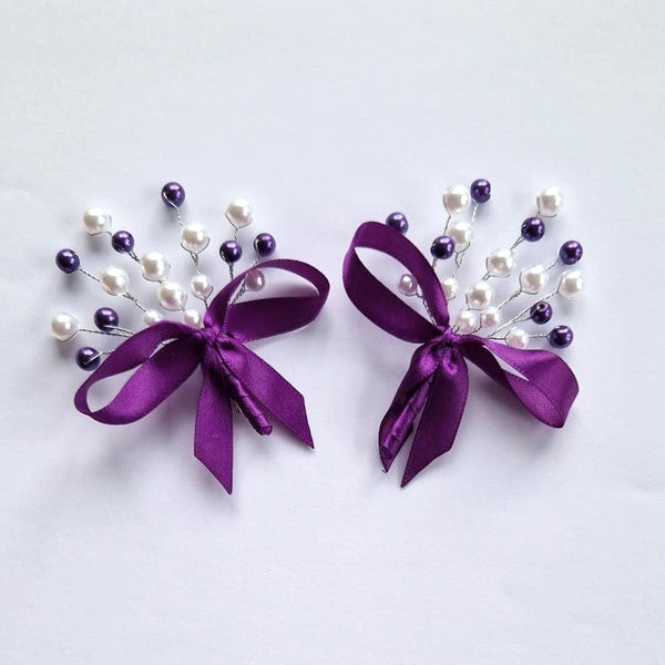 Set 8 cocarde nuntă din lemn – Mire, Mireasă, Nași și Părinți, 7×7 cm | MCF - MCF România