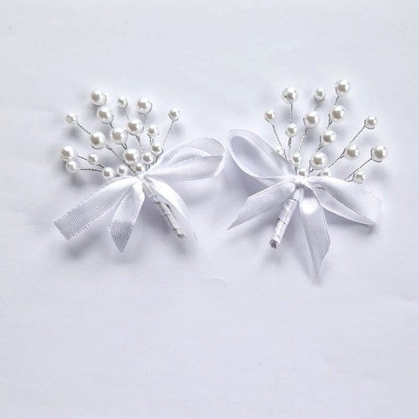 Set 8 cocarde nuntă din lemn – Mire, Mireasă, Nași și Părinți, 7×7 cm | MCF - MCF România