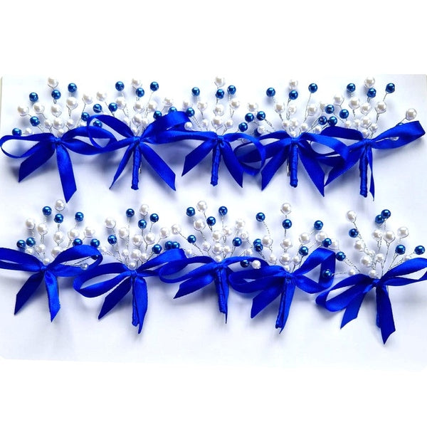 Set 8 cocarde nuntă din lemn – Mire, Mireasă, Nași și Părinți, 7×7 cm | MCF - MCF România