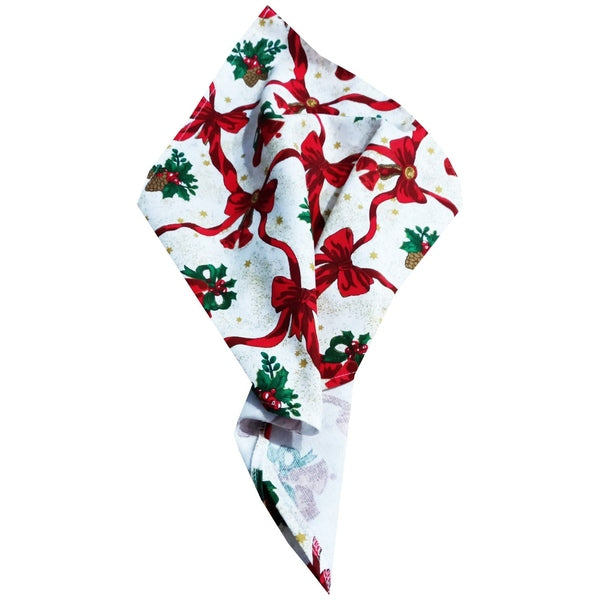 Set 8 piese perdea fata de masa si 6 servete MCF Clopotei de Craciun - MCF România