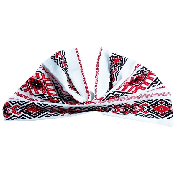 Set 8 piese perdea fata de masa si 6 servete MCF Traditional Oltenia - MCF România