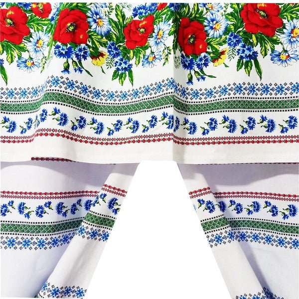 Set 8 piese perdea fata de masa si 6 servete MCF Traditional Crisana - MCF România