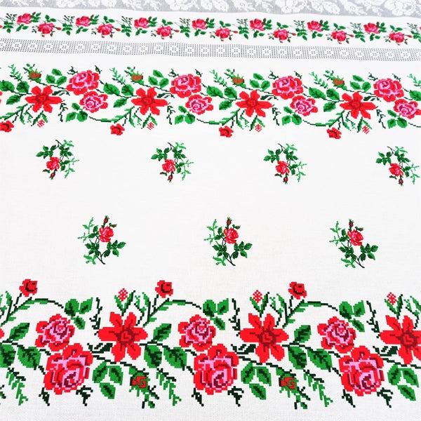 Set 8 piese perdea fata de masa si 6 servete MCF Traditional Moldova - MCF România