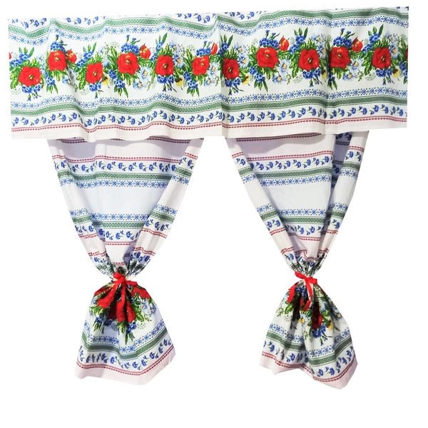 Set 8 piese perdea fata de masa si 6 servete MCF Traditional Crisana - MCF România